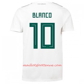 Maillot/Tenue Mexique Blanco 10 Exterieur Coupe du monde 2018